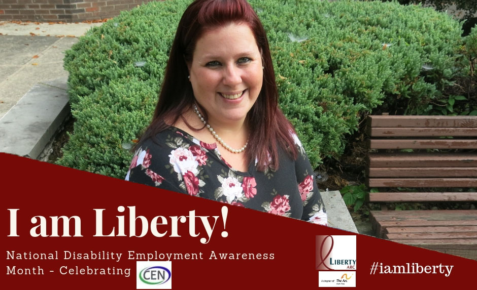 Copy-of-Copy-of-I-Am-Liberty-Red-Bottom-Banner-27 I am Liberty Story: National Disability Employment Awareness Month - Celebrating CEN. Headshot of Kalesha Niles,