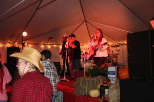Skeeter Creek performing at Liberty Foundation's Denim and Diamonds event.